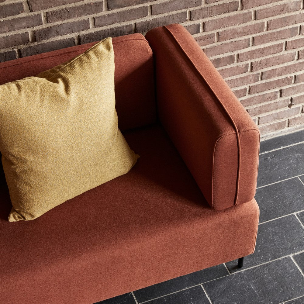 Block Sofa Maroon