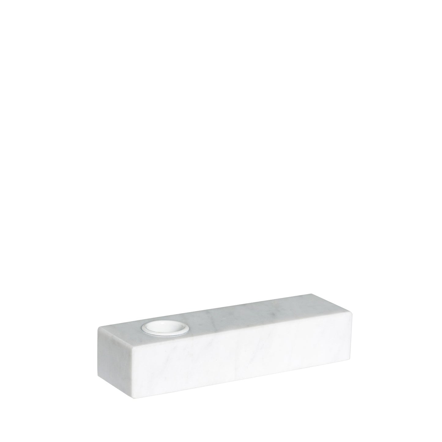 Brick Candleholder White