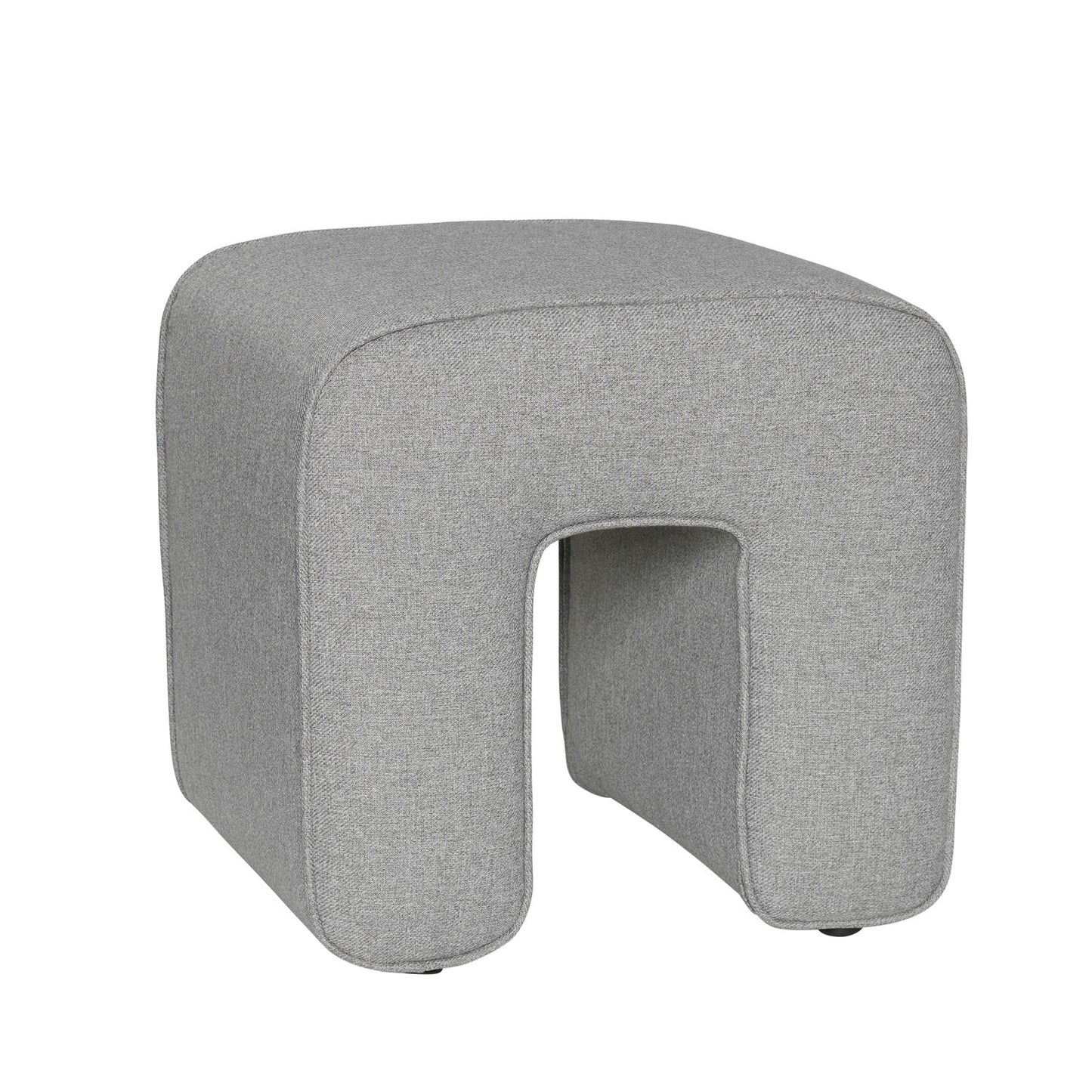 Sculpture Pouffe Grey