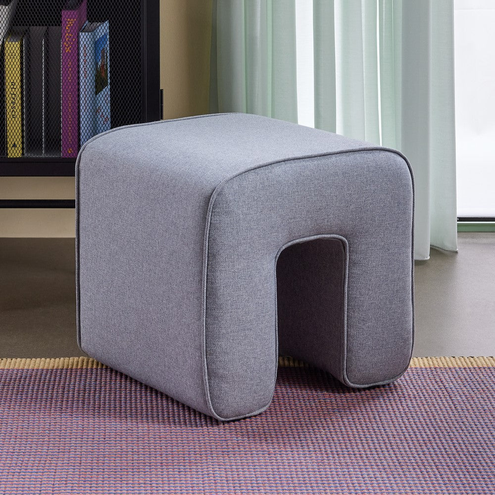 Sculpture Pouffe Grey