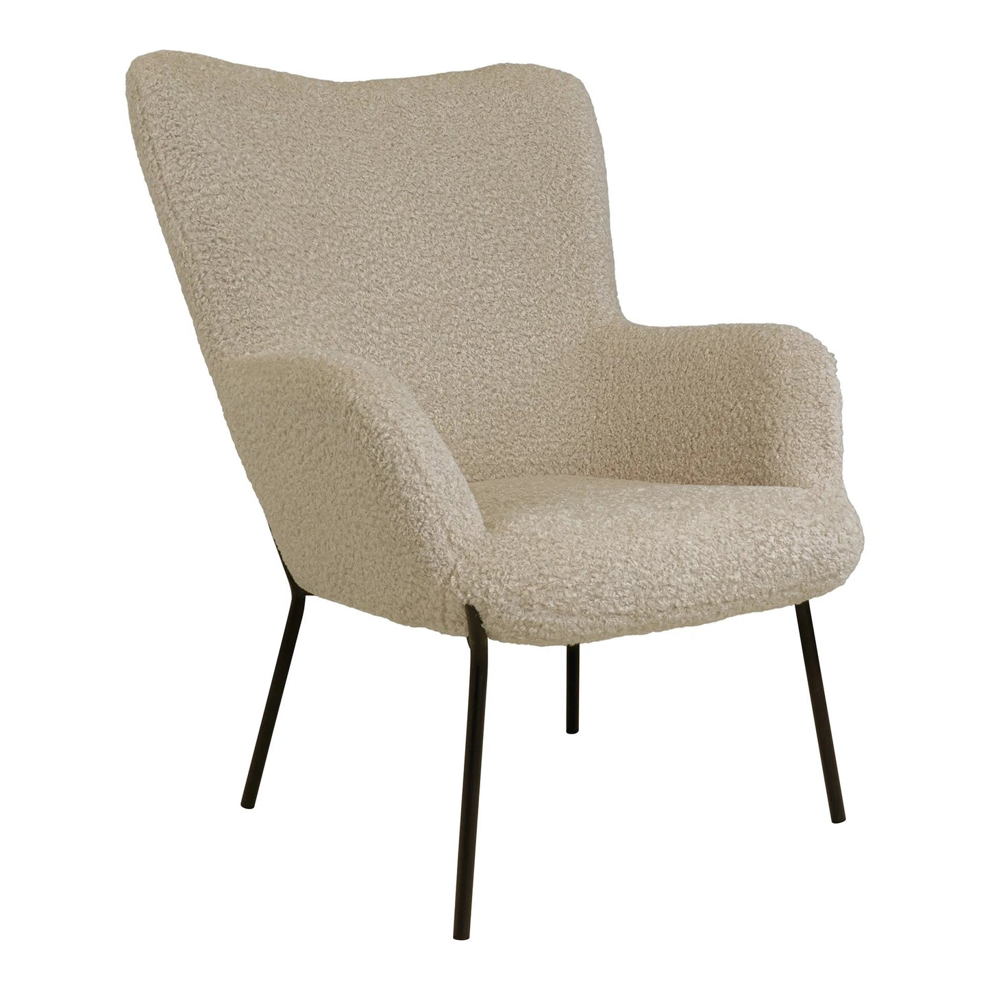 Glasgow Lounge Chair | Grey-brown