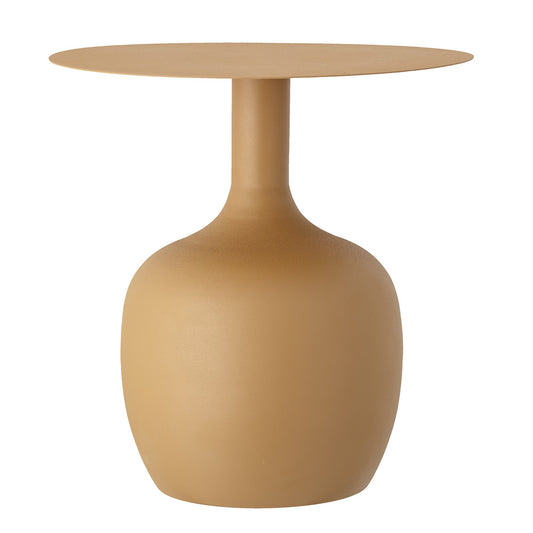 Amphora Side Table | Mustard Metal