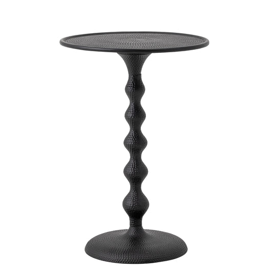 Anka Side Table | Black Aluminum