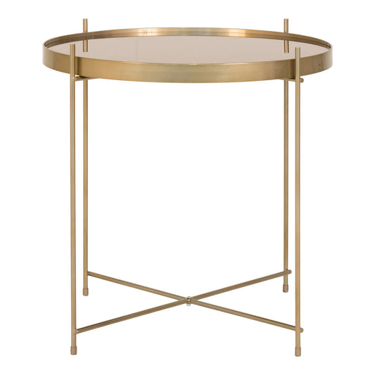 Venezia Coffee Table Ø48 | Brass