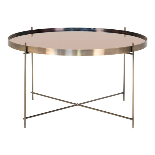 Venezia Coffee Table Ø70 | Brass