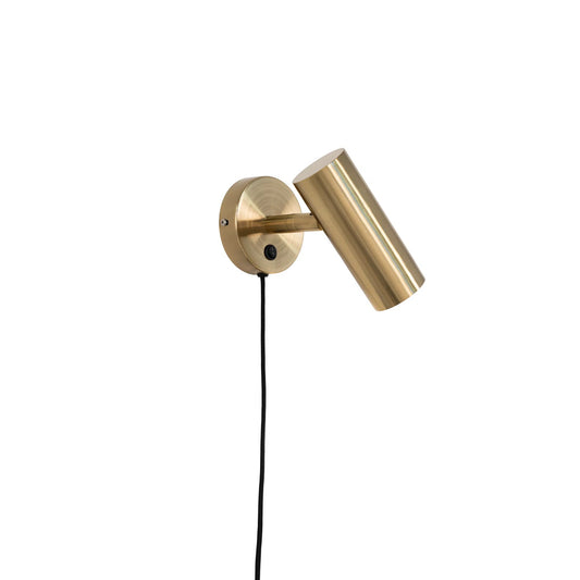 Tubular Wall Lamp | Brass