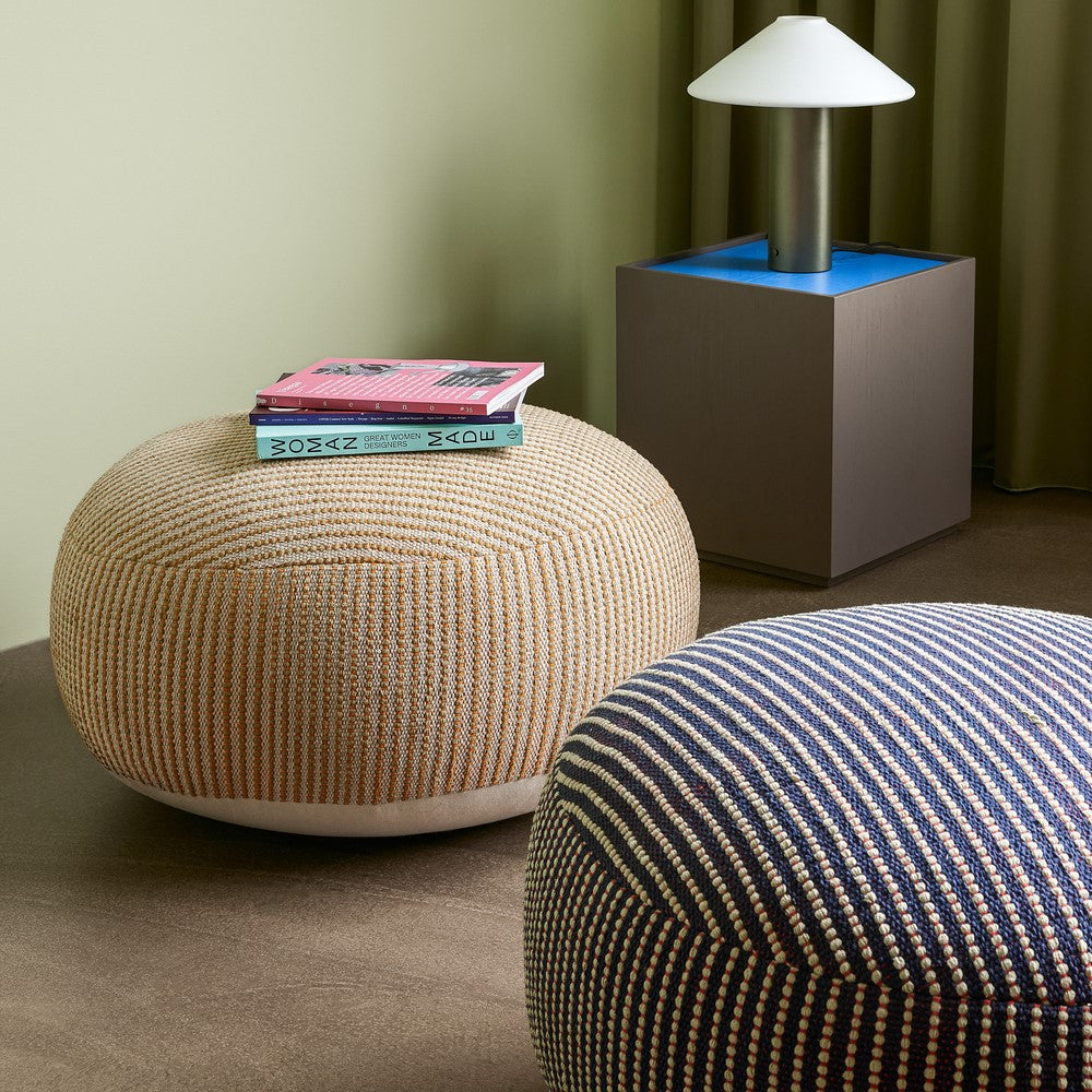 Mochi Pouffe Blue/Multicolour