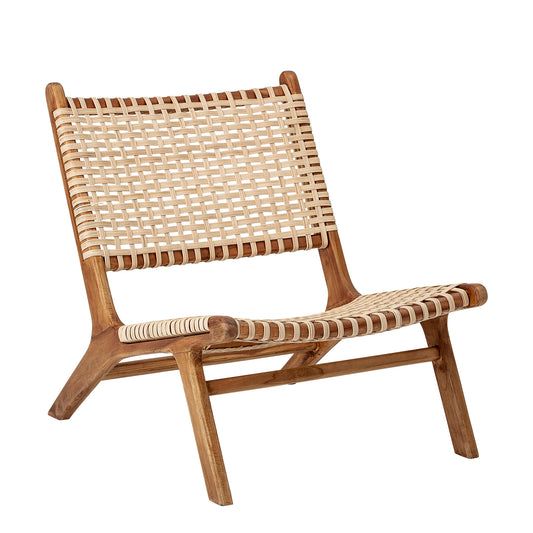 Keila Lounge Chair | Natural Teak