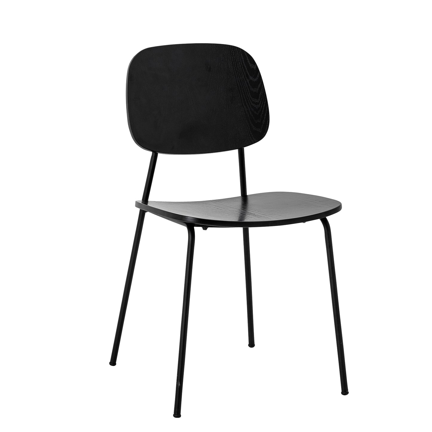 Plywood Dining Chair | Black | Set of 2