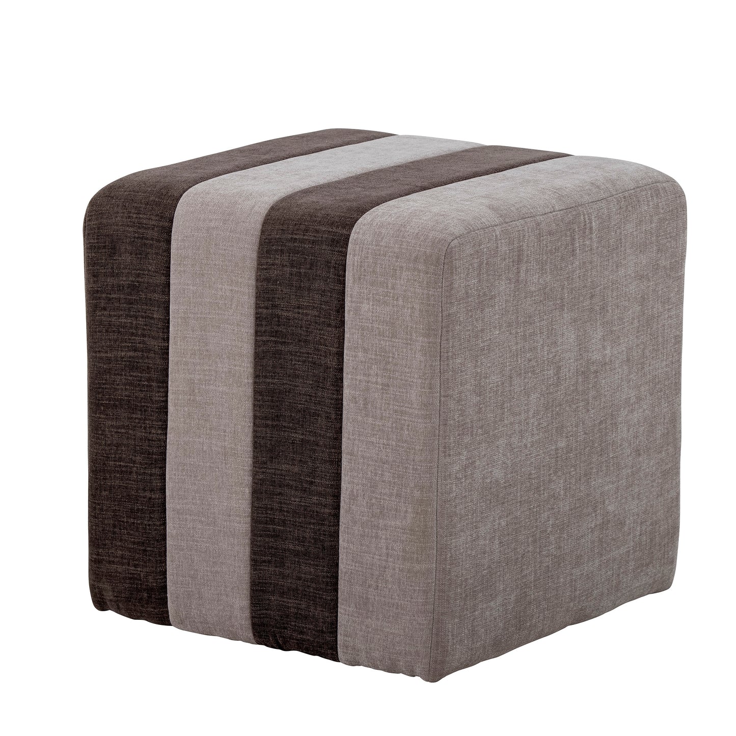 Striped Pouf 45 x 45