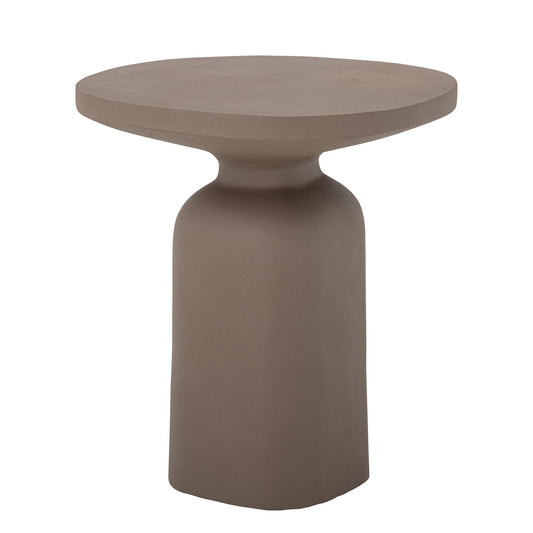 Side Table | Brown Aluminum