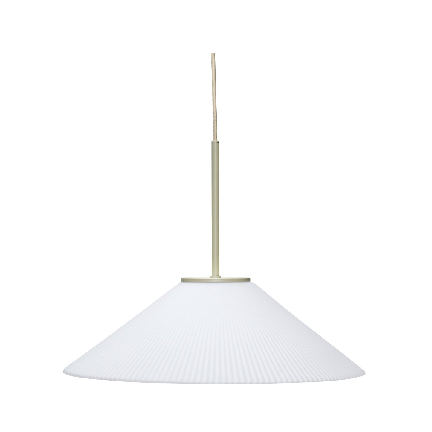 Solid Pendant Lamp White/Sand