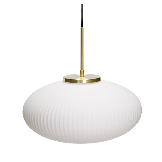 Ellipse Serene White Pendant ø40